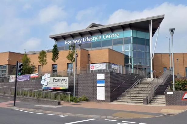 Exterior view of Portway Lifestyle Centre in Oldbury
